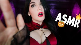 АСМР [RP] Замок на скале 🔥🎃[Halloween mood] ASMR Castle on the rock 👻🧛‍♀🧙‍♀[Care, Haircut, Vampire]