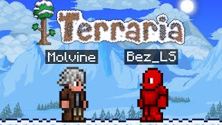 😂Молвин Учит БЛС играть в Terraria | Угарное Проходждение #1 | @MOLVINE @Bez_LS