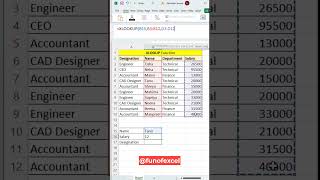 xlookup function use in Excel #shorts #exceltips #exceltutorial #exceltricks #xlookup