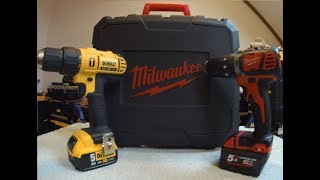 Milwaukee M18BPD vs Dewalt DCD776