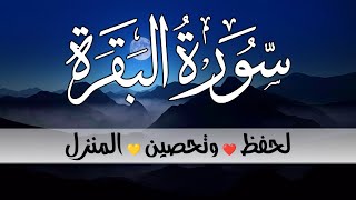 سورة البقرة كاملة🌹 سبحان من خلق هذا لصوت  تلاوة💤 فاقت لوصف لزيادة الرزق وتحصين لبيت تكفيك من كل شيء🤲