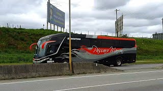 MOVIMENTAÇÃO DE ÔNIBUS na RODOVIA PRESIDENTE DUTRA | GUARAREMA - SP