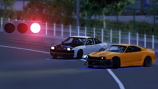 Drift missiles in the city | Assetto Corsa