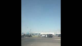 Truck/suv car crash wall st midland tx cops fire department oct 2024