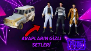 PUBG MOBİLE ARAPLARIN GİZLİ SETLERİ VE ARABALARI