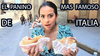 Almuerzo por 5 € en Florencia - El panino gourmet Mas famoso de Italia -