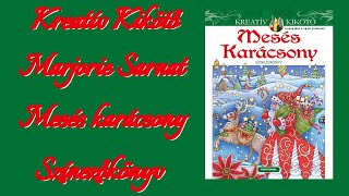 Marjorie Sarnat  Creative Christmas Coloring Book flip throught (Hungarian edition)