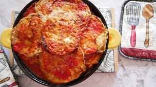 PARMIGIANA DI MELANZANE FRITTE RICETTA SEMPLICE E VELOCE