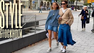 Beautiful Stockholm Street Fashion | Early Autumn Fashion Trends 2024 | Swedish Street Style