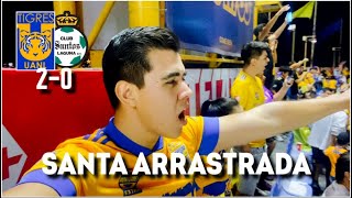 REACCIÓN DESDE LA TRIBUNA 🔥 | TIGRES VS SANTOS | J8 LIGA MX AP 22