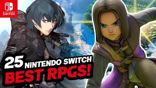 TOP 25 BEST Nintendo Switch Turn Based RPGS !