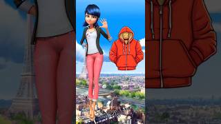 Miraculous characters as hoodie | #miraculous #shorts #viral