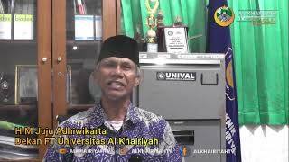 SAKSIKAN SYIAR RAMADHAN AL-KHAIRIYAH (SYARAH)  Bulan Ramadhan || HM Juju Adhiwikarta Dekan FT Unival