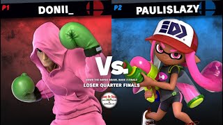 d0nii_ (Little Mac) vs PaulIsLazy (Inkling) - LQFs - Down the Bayou Brawl Book 2 Finale