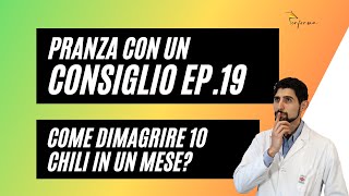 COME DIMAGRIRE 10 CHILI IN UN MESE?