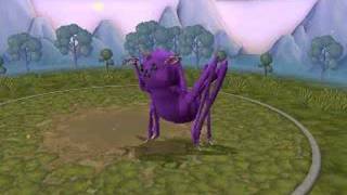 Gerald the Big Purple Spider!!!