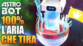 ASTRO BOT - L'ARIA CHE TIRA -  GALASSIA PERDUTA 100% TUTTI I BOTS E I PUZZLE SEGRETI GAMEPLAY ITA