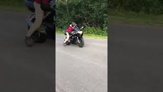 Gsxr 750 burnout