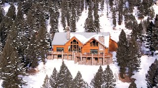 Aerial, Interior and Exterior Featuring Video for 141 Black Wolf Ridge | Gallatin Gateway, Montana