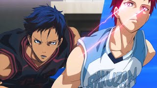 Akashi vs Aomine - Who's Better? | Kuroko's Basketball 4K UHD