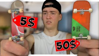 $5 TECH DECK VS $50 ФИНГЕРБОРД!