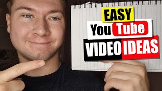 How to Come Up with Video Ideas for Youtube!!!!