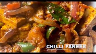 CHILLI PANEER || CHILLI TOFU || THICK GRAVY STYLE