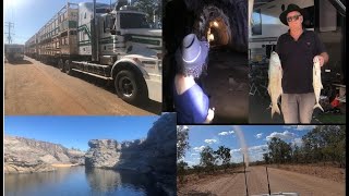 The Savannah Way to Karumba. Road Trains, Lava Tubes, Gorges & a Dust Devil!