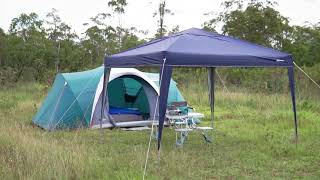 GAZEBO ARTICULADO DOBRÁVEL DE 3M X 3M ESTRUTURA DE TRELIÇA EM ALUMÍNIO REFORÇADA COM AÇO