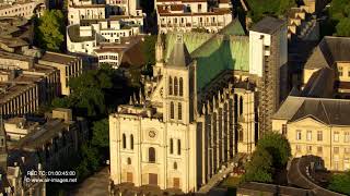 Aerial Footage / The Basilica Cathedral of Saint-Denis / 93 Seine-Saint-Denis