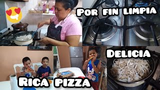 SE ME FUE EL TIEMPO SUPER RÁPIDO 😱 Y TUVE QUE COMPRARLES UNA PIZZA A MIS NIÑOS! 😋😋