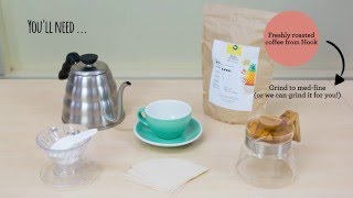 The Easy-Peasy V60 Dripper - A Hook Coffee Brew Guide!