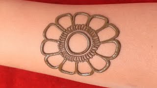 incredible arabic mehndi design for hands | easy henna design | mehendi, mehandi for rakhi #mehndi