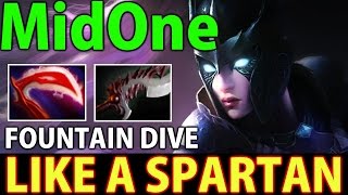 MidOne Phantom Assassin- Dota 2: Like A Spartan @ 29Kills [Fountain Dive]