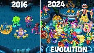 Wublin Island Evolutionwith Rares + Rare WUBBOX (4.4.0) | My Singing Monsters