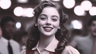 The Real Beauty of Women Still Remains Even in B&W - 1950s Retro Future World - AI Short Film