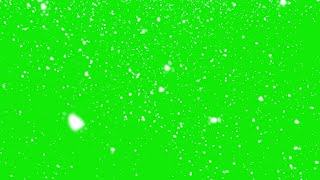 Snow overlay Green Screen Blizzard effect FREE download