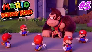 FIRE MOUNTAIN!!! - REX AND SON - Mario vs Donkey Kong - World 3