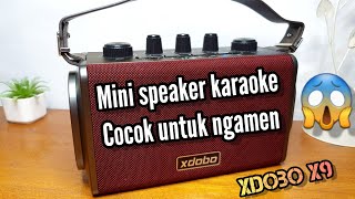 Speaker Bluetooth Karaoke Xdobo X9 Review Sampe tumpeh tumpeh Bassnya | VS Eggel Elite XL