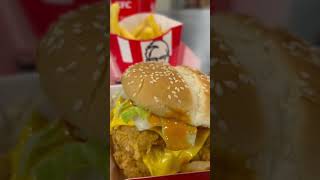 Double Crunch Burger at KFC Rosebank, The Zone