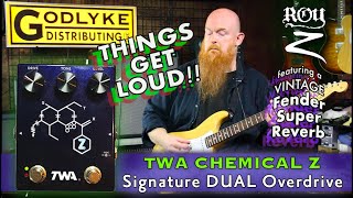 TWA Chemical Z Tamura designed Dual Overdrive with a Strat and Single Coils (RZ-01)