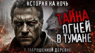 ТАЙНА ОГНЕЙ В ТУМАНЕ. Что скрывает озеро в заброшенной деревне? Мой плот. История на ночь.