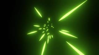 VJ Loop Green Lasers - Animated Background Perfect Loop