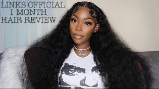 40inch 13x4 250% Frontal Wig | LINKS OFFICIAL STORE HAIR 1 MONTH UPDATE/REVIEW | Aliexpress Hair*