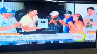 DESPIERTA AMERICA entrevista a LLANTEROS 503