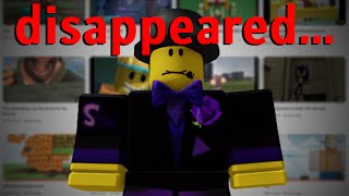 This Roblox YouTuber DISAPPEARED...