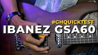 IBANEZ GSA60 DEMO || #QUICKREVIEW