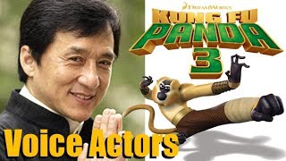 "Kung Fu Panda 3" (2016) Voice Actors and Characters