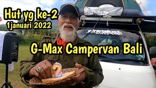 HUT G-MAX CAMPERVAN BALI YG KE-2||DEN BUKIT CHAMP GROUND||1 -01-2022