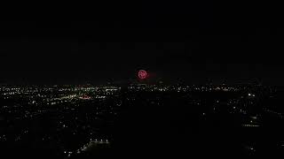 #Disneyland fireworks view from my house#anaheim#drone filming